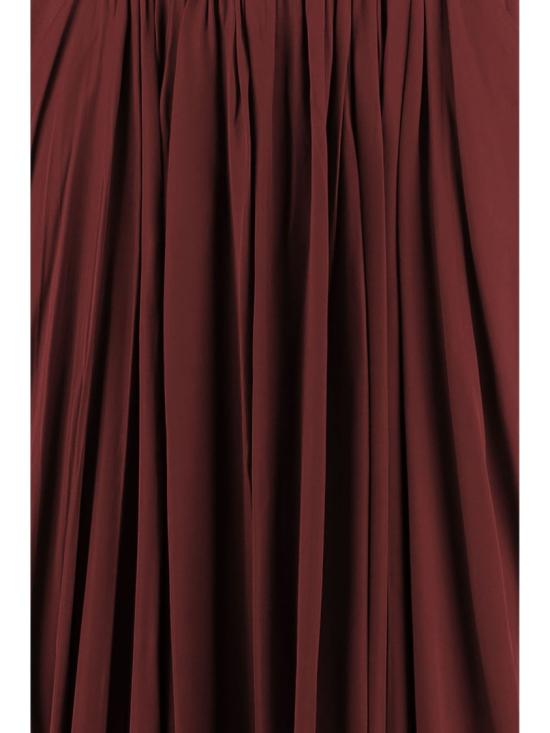 26SS 사 수 파이 롱 스커트 S26225C0505 Burgundy - SA SU PHI