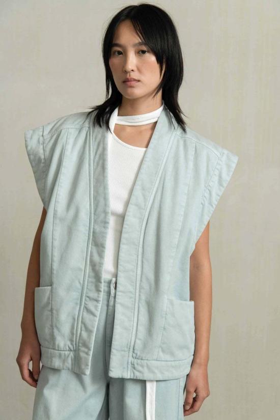  휴머노이드 베스트 와이어트 재킷 오션