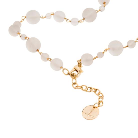 26SS 실비아 녜키 목걸이/팬던트 AURAPEARLBAEORO White - SILVIA GNECCHI