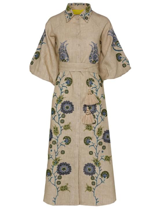 26SS 필리파 1970 롱 원피스 RENEECRUECRU Neutrals