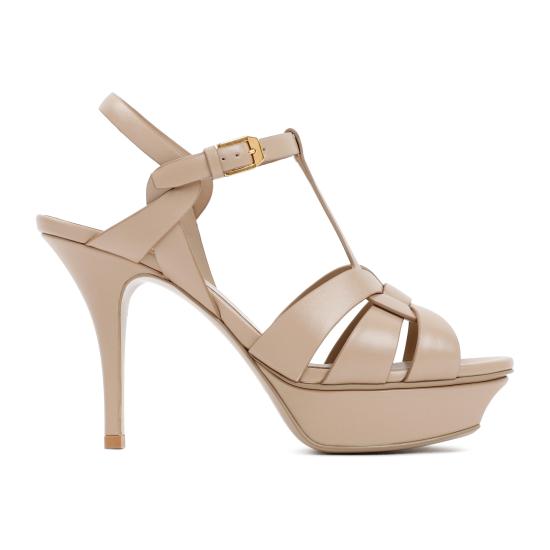 26SS 생로랑 트리뷰트 플랫폼 샌들 315490 AAAAH 2721 DARK BEIGE - SAINT LAURENT