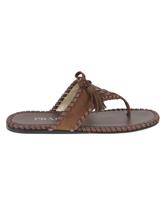 26SS 프라다 뮬/슬리퍼 1Y389OF005 Brown