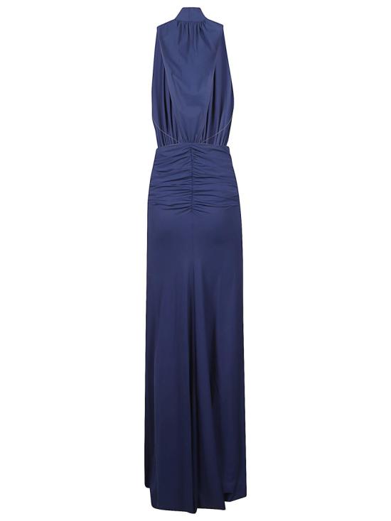 26SS 아마주인 롱 원피스 12MINUSA Blue - AMAZUIN