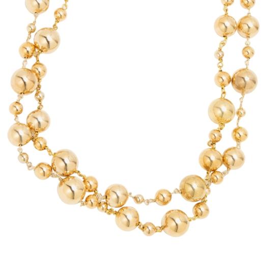 26SS 실비아 녜키 목걸이/팬던트 AURAORO Gold - SILVIA GNECCHI