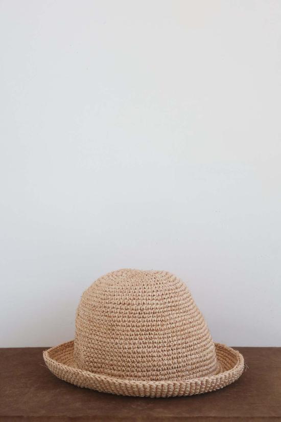  민가 버킷햇 밍가 내추럴 크로셰 아가베 버킷 - MINGA