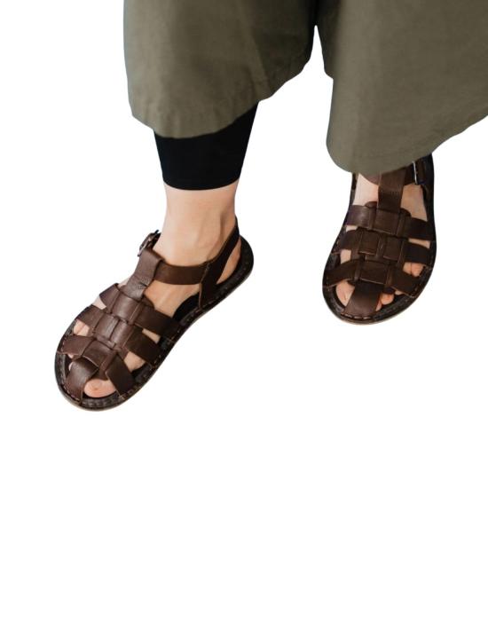 26FW 비바 샌들 CAPRIRLCOBG 39 Brown - VIBAE