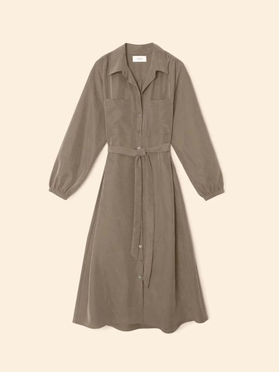  시레나 롱 원피스 로슨 드레스 - XIRENA