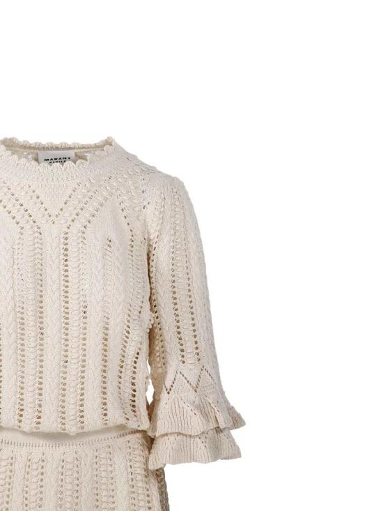 26SS 이자벨마랑에뚜왈 숏 원피스 RO1024FAD1L04E ECRU - ISABEL MARANT ETOILE