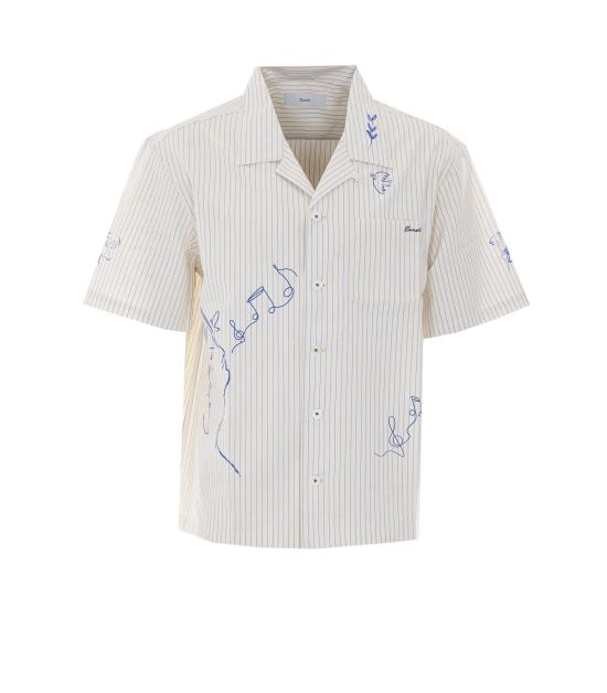 26SS 던스트 반팔 셔츠 UDSH6B121B1 CAPRI OCEAN