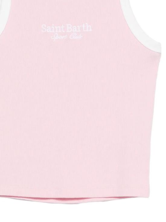 26SS [키즈] 세인트바쓰 티셔츠 BLUE002 02360L RIB SB SPORT CLUB EMBROIDERED 2001 - MC2 SAINT BARTH