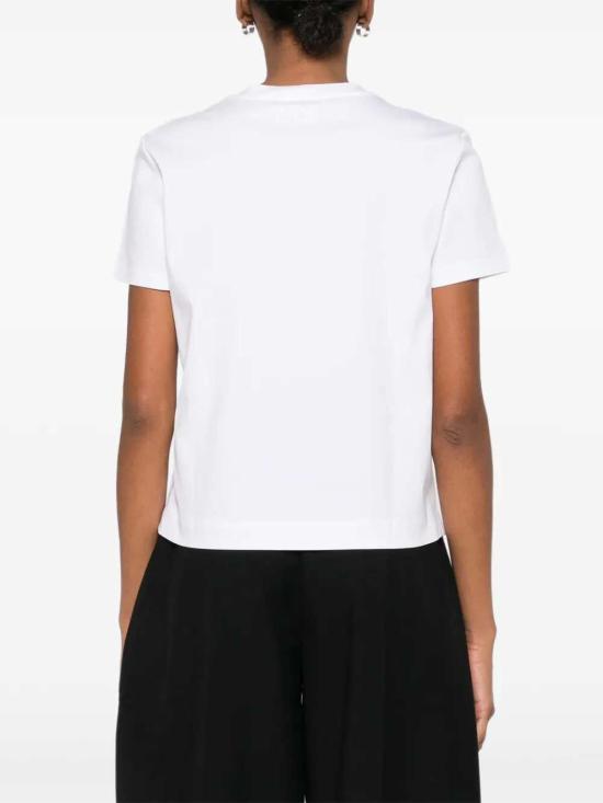 26SS 막스마라 반팔 티셔츠 2611971028 001 BIANCO OTTICO - MAX MARA