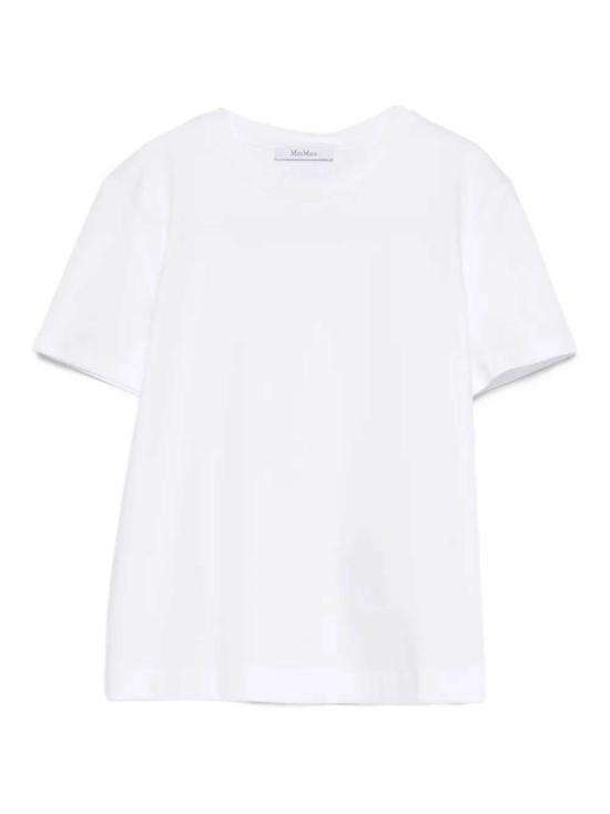 26SS 막스마라 반팔 티셔츠 2611971028 001 BIANCO OTTICO