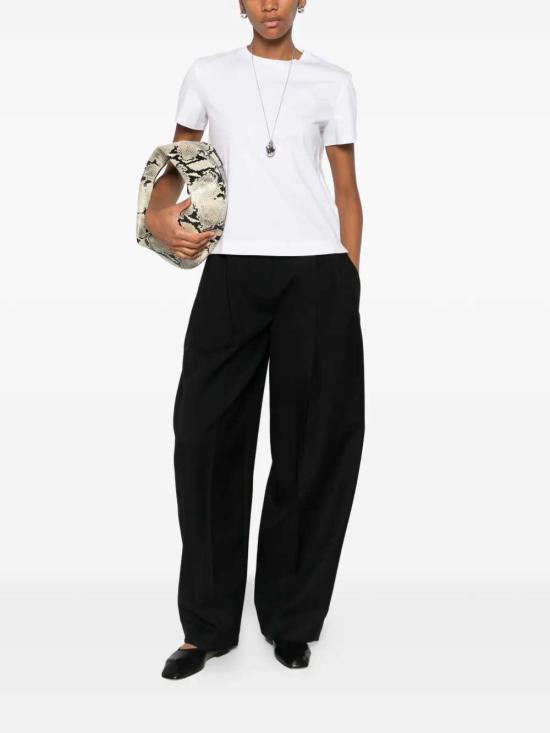 26SS 막스마라 반팔 티셔츠 2611971028 001 BIANCO OTTICO - MAX MARA