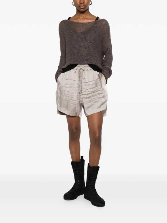 26SS 릭 오웬스 숏팬츠 RO01F6351SCH 08 PEARL - RICK OWENS