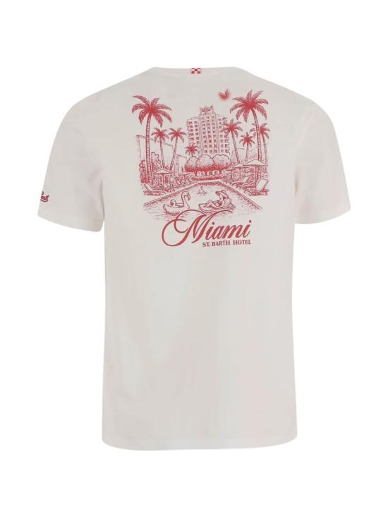 26SS [키즈] 세인트바쓰 티셔츠 PRL0001 00385L MIAMI HOTEL 01N - MC2 SAINT BARTH