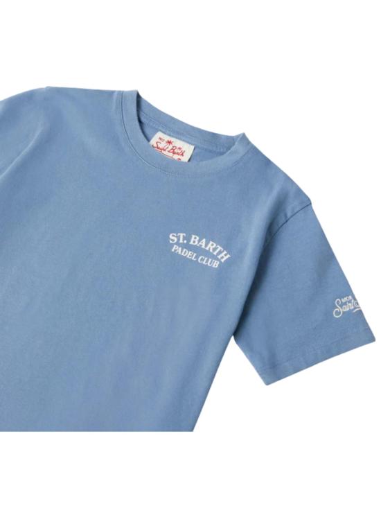 26SS [키즈] 세인트바쓰 티셔츠 PRL0001 00386L RAQUET SHOP SB 33 - MC2 SAINT BARTH