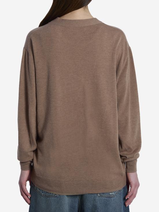 26SS 더프랭키샵 스웨터 CAFS22139215 BROWN - THE FRANKIE SHOP