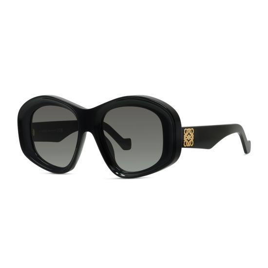  로에베 안경 LW40181 I 아나그램 01 B 선글라스 네로 - LOEWE