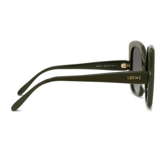  로에베 안경 LW40133 I 슬림 96 B 버터플라이 선글라스 그린 - LOEWE