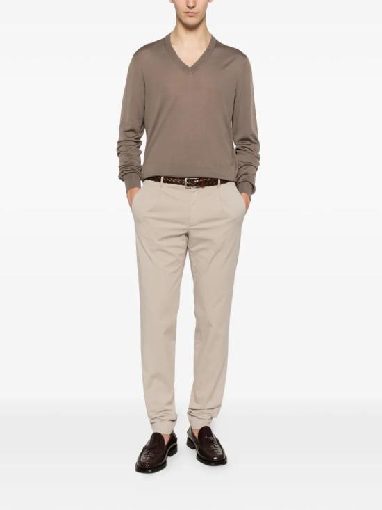 26SS 인코텍스 스트레이트 팬츠 ZX541W 9098C 425 BEIGE SCURO - INCOTEX