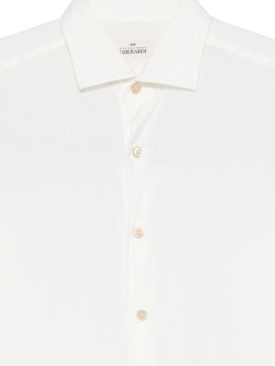 26SS 게라르디니 긴팔 셔츠 REGENT7 76T2 020 WHITE - GHERARDINI