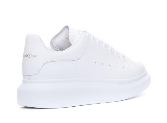 26SS 알렉산더 맥퀸 화이트 레더 오버솔 553770 WHGP09000 White - ALEXANDER MCQUEEN
