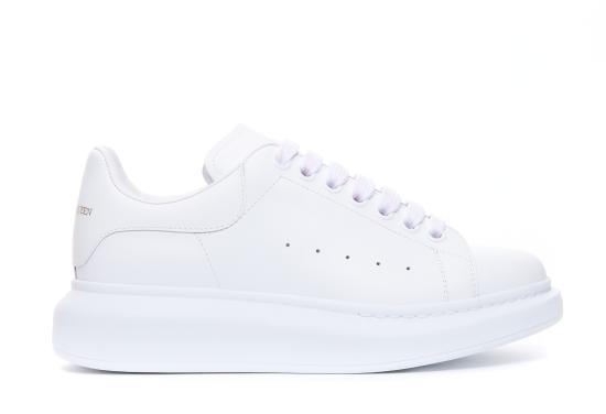 26SS 알렉산더 맥퀸 화이트 레더 오버솔 553770 WHGP09000 White