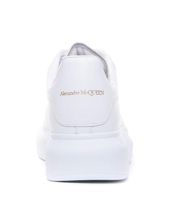26SS 알렉산더 맥퀸 화이트 레더 오버솔 553770 WHGP09000 White - ALEXANDER MCQUEEN