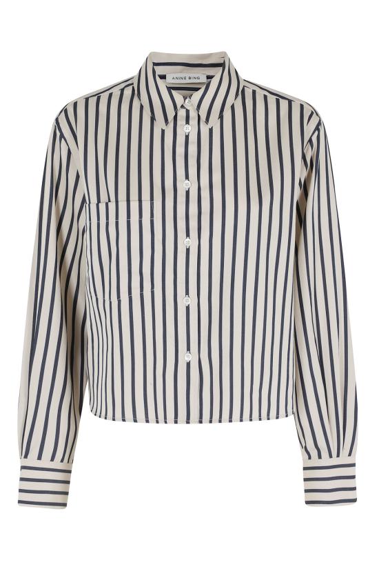  애니빙 셔츠 아니네 빙 에시 크롭 셔츠