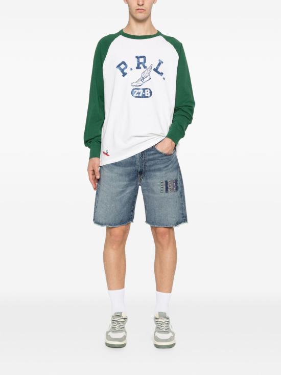 26SS 폴로 랄프로렌 긴팔 티셔츠 710B13484 001 White - POLO RALPH LAUREN