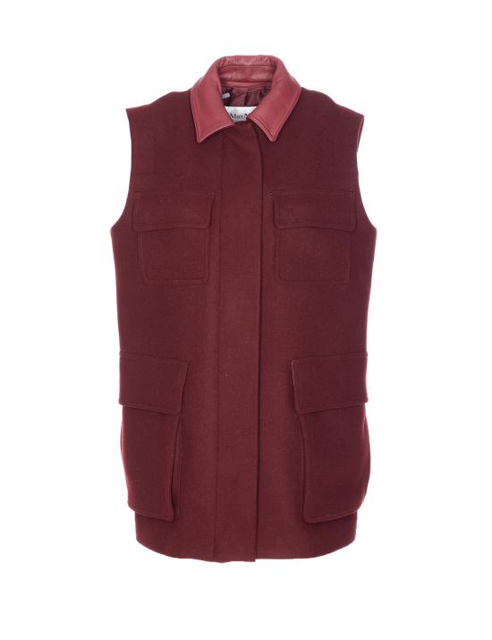 25FW 막스마라 Aeroso 베스트 2521276043600 AEROSO1234 009 Red