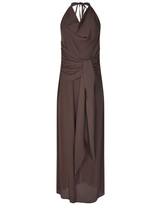 26SS 페데리카 토시 롱 원피스 41234 412 69 Brown