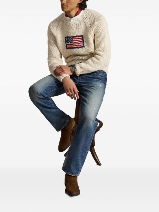 26SS 폴로 랄프로렌 스웨터 710A12802 001 White - POLO RALPH LAUREN