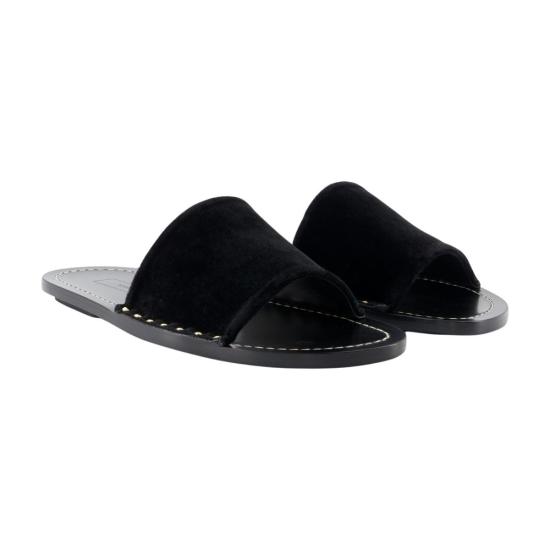 26SS 토템 플랫 슈즈 262 WAS0328 FB0420 001 BLACK - TOTEME