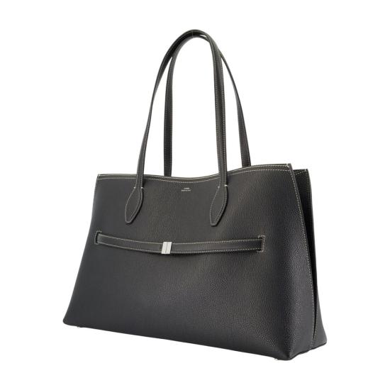 26SS 토템 숄더백 262 WAL0073 LE0030 001 black - TOTEME