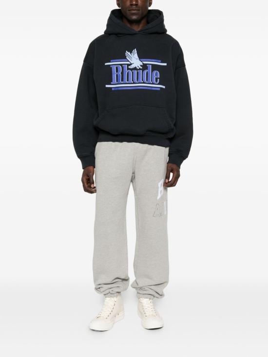 26SS 루드 후드 티셔츠 RHSS26HO01012 6194 Black - RHUDE