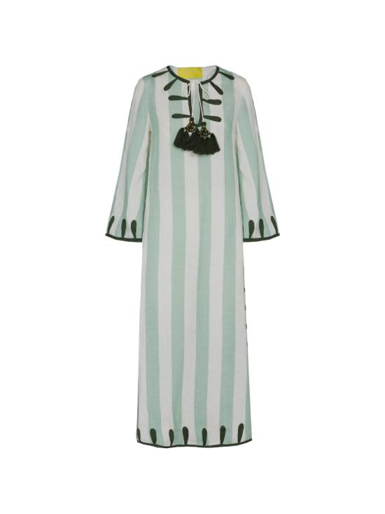 26SS 필리파 1970 롱 원피스 EDNA GREEN Verde