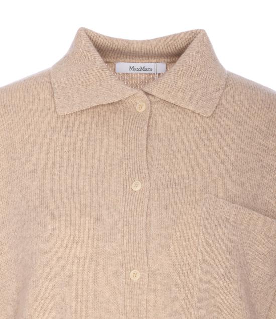 25FW 막스마라 BULL 불 캐시미어 가디건 2521346012600 BULL 001 Beige - MAX MARA