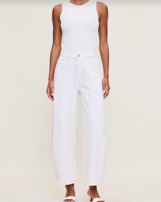  DL 1961 데님 팬츠 Dl 1961 미로 배럴 진 화이트