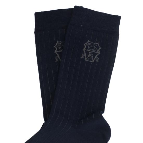 26SS 브루넬로 쿠치넬리 양말 MCS93561 C102J Black - BRUNELLO CUCINELLI