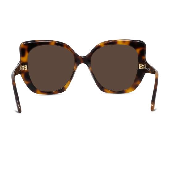  로에베 안경 LW40133 I 슬림 52 E 하바나 마론 아세테이트 선글라스 - LOEWE