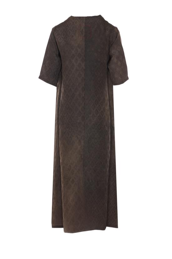 26SS 우마 왕 롱 원피스 UP5002 UW690 Brown - UMA WANG