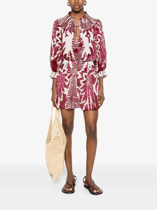 26SS 푸페트 생 바르트 점프수트 WJ8S26PCMCGDBORDO Red - POUPETTE ST BARTH