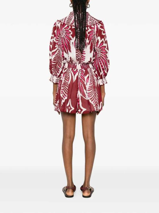 26SS 푸페트 생 바르트 점프수트 WJ8S26PCMCGDBORDO Red - POUPETTE ST BARTH