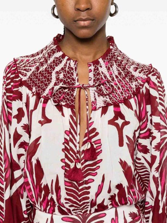 26SS 푸페트 생 바르트 점프수트 WJ8S26PCMCGDBORDO Red - POUPETTE ST BARTH