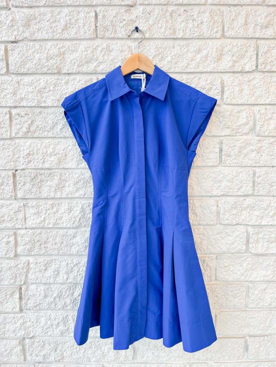  조나단 심카이 숏 원피스 클레미 코튼 미니 드레스 블루베리