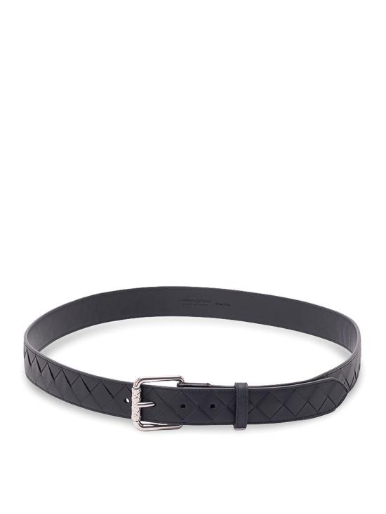 26SS 보테가베네타 가죽 벨트 855892VCPQ44330 Dark Blue