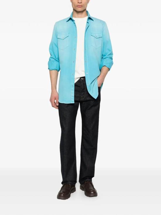 26SS 사르토리오 긴팔 셔츠 SCC0001SH445918002 Light Blue - SARTORIO