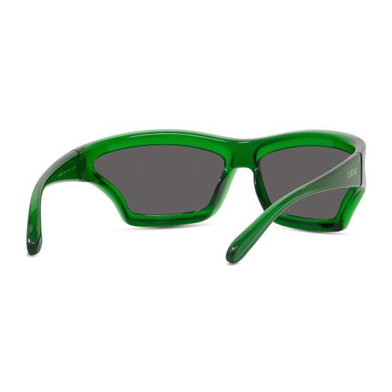  로에베 안경 LW40143 U 시그니처 아치 마스크 선글라스 (베르데) - LOEWE