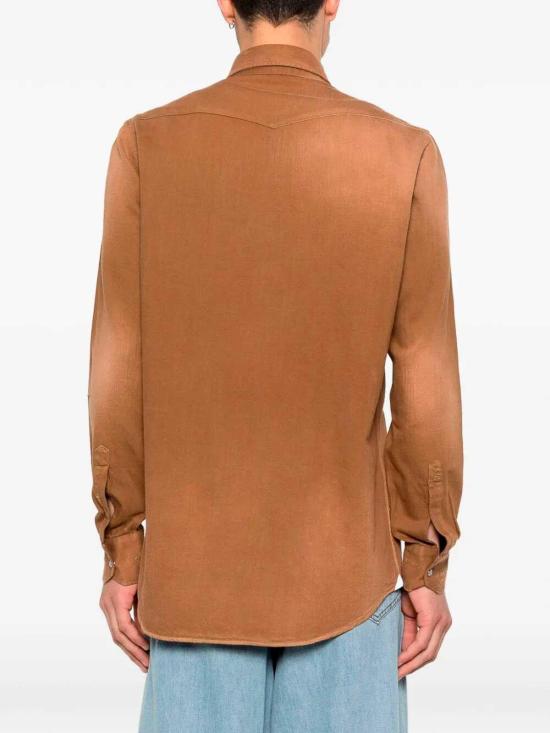 26SS 사르토리오 긴팔 셔츠 SCC0001SH445911002 Beige - SARTORIO